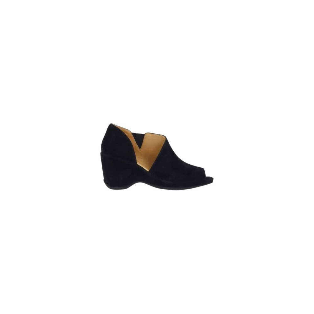 NEW L'AMOUR DES PIEDS women's oksana sandals in black kidsuede